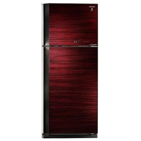 Холодильник Sharp SJ-GV58ARD красный черный