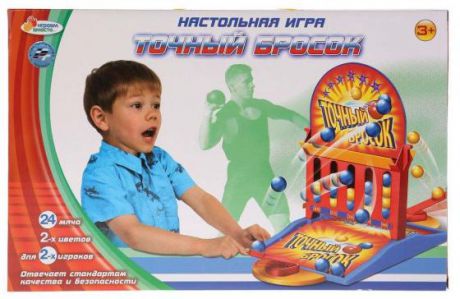 Настольная игра ИГРАЕМ ВМЕСТЕ Точный бросок