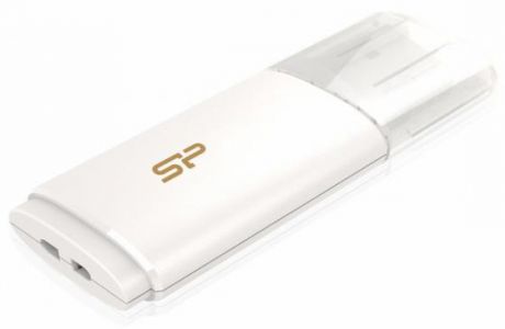 Флеш Диск Silicon Power 32Gb Blaze B06 SP032GBUF3B06V1W USB3.1 белый