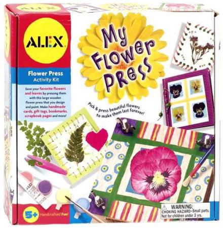 Набор для творчества ALEX Пресс для гербария + оформление подарков/открыток от 5 лет 109W