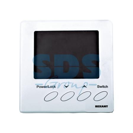 Терморегулятор с дисплеем и автоматическим программированием (3680Вт) REXANT