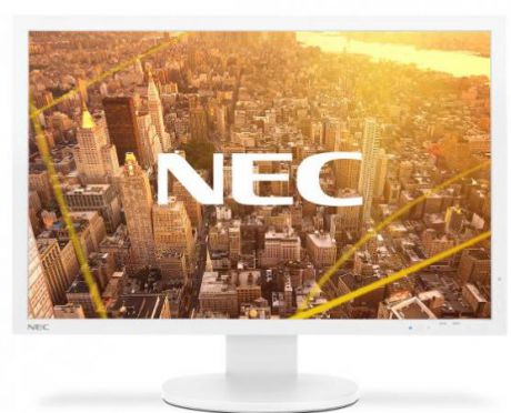 NEC 24.1" PA243W LCD S/Wh (AH-IPS; 16:10; 350cd/m2; 1000:1; 8 ms; 10 bit; 1920x1200; 178/178; D-sub; DVI-D; DP; HDMI; USB hub; HAS 150mm; Swiv 170/170; Tilt; Pivot; PiP)