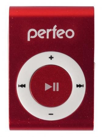 Perfeo цифровой аудио плеер Titanium Lite, бордовый (PF_A4143)