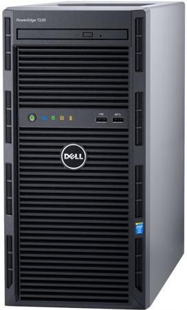 Сервер Dell PowerEdge T130 1xE3-1230v5 1x8Gb 2RUD x4 3.5" SATA RW iD8Ex 1G 4P 1x290W 3Y NBD (210-AFFS-19)