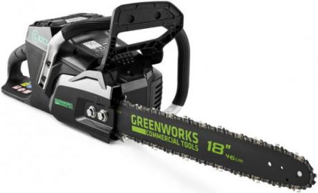 Профессиональная аккумуляторная цепная пила Greenworks 82V