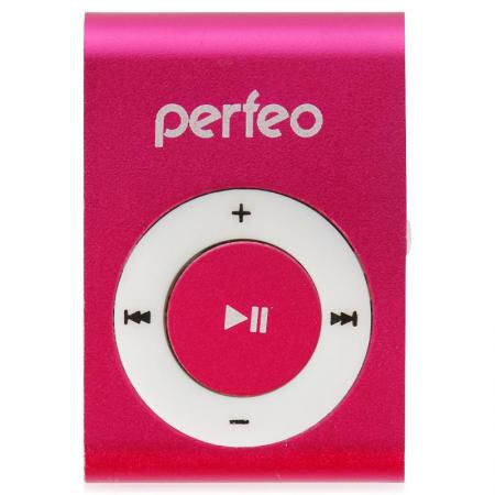 Perfeo цифровой аудио плеер Titanium Lite, розовый (PF_A4185)