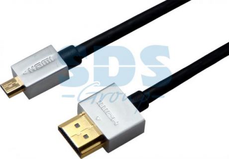 Шнур HDMI - micro HDMI gold 1.5М Ultra Slim (блистер) REXANT