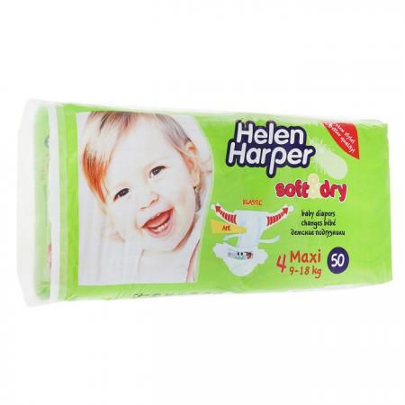 Подгузники Helen Harper Soft Dry maxi (9-18 кг) 50 шт.