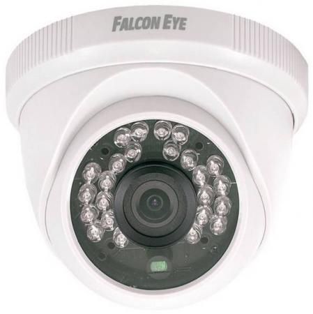 IP-камера Falcon Eye FE-IPC-DPL200P 2Мп купольная IP камера; Матрица 1/3" 2 Mega pixels CMOS; 1920х1080P*25к/с; Дальность ИК подсветки 10-15м; Объекти