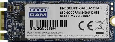 Накопитель твердотельный GoodRam Твердотельный накопитель SSD S400U-120-60 BULK