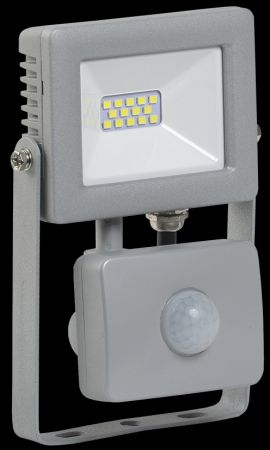 Iek LPDO702-10-K03 Прожектор СДО 07-10Д светодиодный серый с ДД IP44 IEK