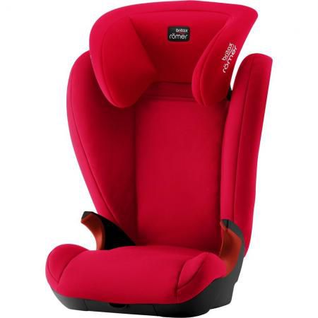 Автокресло Britax Romer Kid II Black Series (fire red trendline)