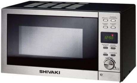 Микроволновая печь SHIVAKI SMW2003EE 700 Вт чёрный серебристый