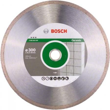 Диск алм. BOSCH Best for Ceramic 300x25.4/30 корона (сплошной) (2.608.602.639) 300 Х 25.4/30 корона