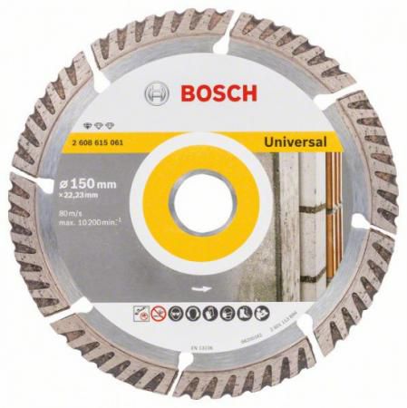 BOSCH 2608615061 Алмазный диск Stf Universal150-22,23
