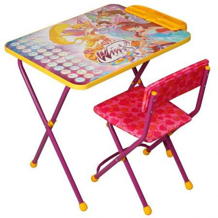 Комплект стол+стул Ника Winx 3 Азбука