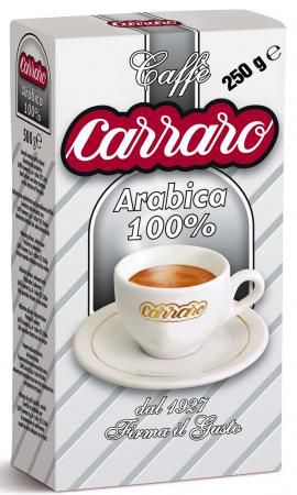 Кофе молотый Carraro Arabica 100% 250 грамм