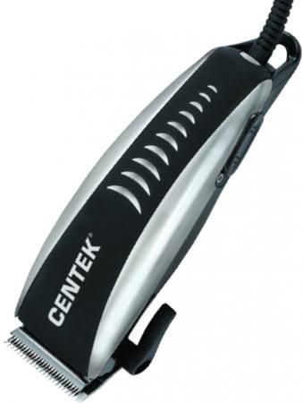 Машинка для стрижки волос Centek CT-2123 чёрный серебристый