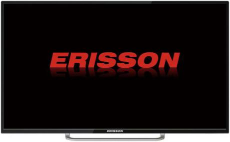 Телевизор LED 55" Erisson 55 ULES 50T2SM серебристый 3840x2160 50 Гц Wi-Fi Smart TV USB HDMI Разьем для наушников SCART VGA