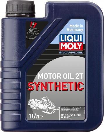 Cинтетическое моторное масло LiquiMoly Snowmobil Motoroil 2T Synthetic L-EGD 1 л 2382