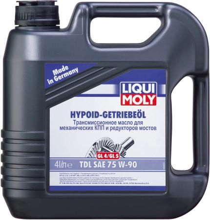 Полусинтетическое трансмиссионное масло LiquiMoly Hypoid-Getriebeoil TDL 75W90 4 л 3939