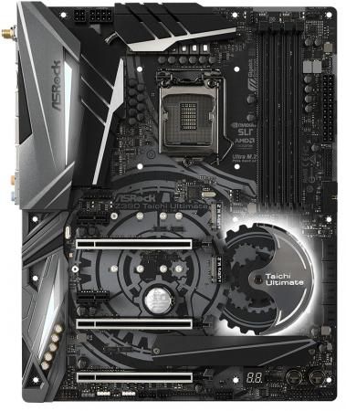 Материнская плата ASRock Z390 TAICHI ULTIMATE Socket 1151 v2 Z390 4xDDR4 3xPCI-E 16x 2xPCI-E 1x 8 ATX Retail