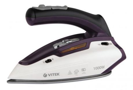 Утюг Vitek VT-8303 1000Вт белый фиолетовый