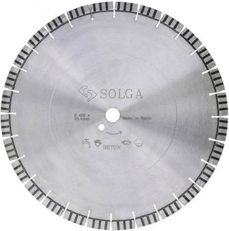 Круг алмазный SOLGA DIAMANT 23116400 professional-10 сегментный железобетон 400х25.4х20мм