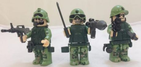 Игровой набор Город игр Спец Отряд в джунглях 9 см GI-6460