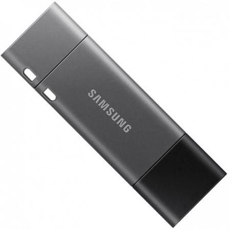 Внешний накопитель 64GB USB Drive <USB 3.1> Samsung DUO Plus (up to 300Mb/s) (MUF-64DB/APC)