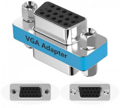 Адаптер переходник Vention VGA 15 F/ VGA 15 F DDCI0