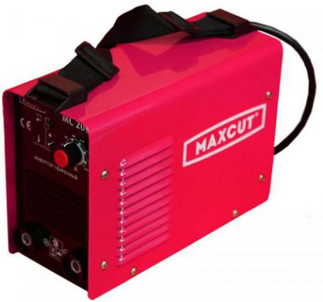 Сварочный аппарат MAXCUT MC200 220В 5.0кВА 20/200А ПВ60% эл-д1.6/4мм держатель клемма-земля 4.9кг