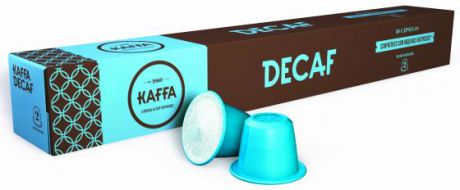 Кофе в капсулах KAFFA Decaf