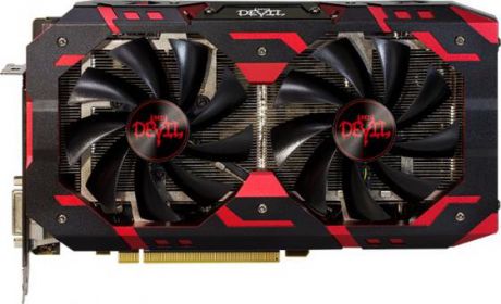 Видеокарта PowerColor Radeon RX 590 Red Devil PCI-E 8192Mb GDDR5 256 Bit Retail AXRX 590 8GBD5-3DH/OC