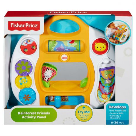 Fisher-Price Fisher-Price Развивающая игрушка Панель Друзья из тропического леса