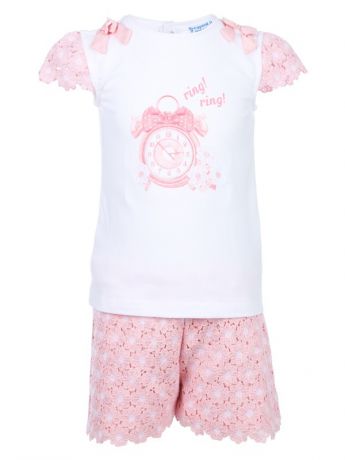 Mayoral Mayoral Комплект одежды шорты и футболка (розовый)