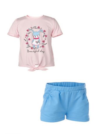 Goldy Goldy Комплект одежды футболка и шорты (розовый)
