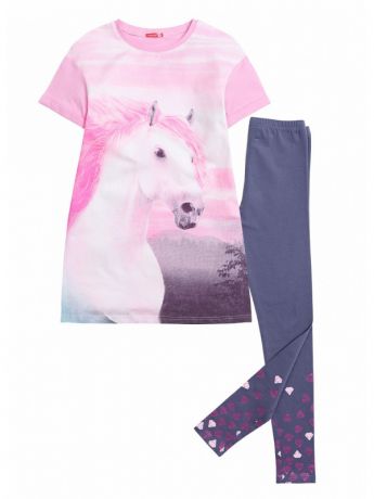 Pelican Pelican Комплект одежды футболка и лосины (розовый)