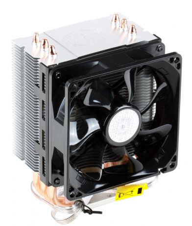 Кулер для процессора Cooler Master Hyper TX3 EVO (RR-TX3E-22PK-R1) 1366/1156/1150/1155/775/FM1/AM3+/AM3/AM2 fan 9 cm, 800-2200 RPM, PWM, 43 CFM, TPD 140W