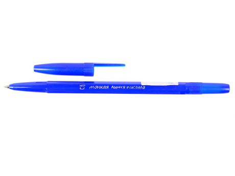 Шариковая ручка СТАММ Тонкая линия письма синий 0.7 мм РК20 РК20