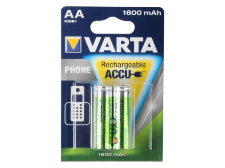 Аккумуляторы VARTA Phone Power AA 1600мАч бл.2 58399201402