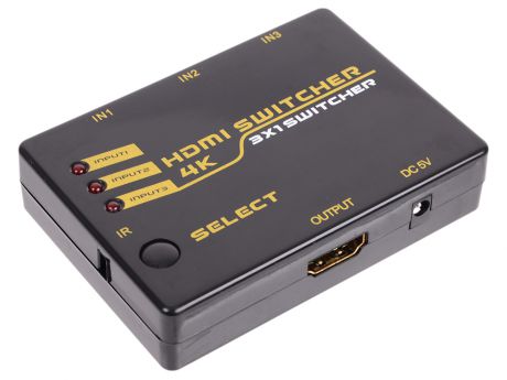 Переключатель HDMI 4K Switch Orient HS0301H