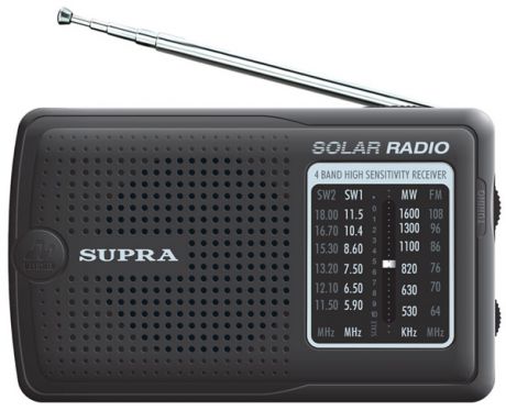 Радиоприемник SUPRA ST-111 black