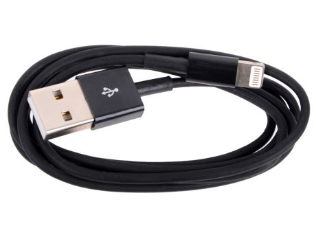 Кабель 5bites USB2.0(AM)-Lightning 8pin черный 1м UC5005-010BK