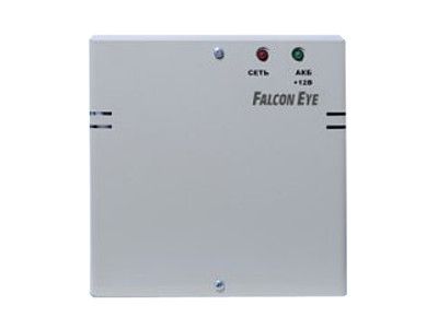 Бесперебойный блок питания Falcon Eye FE-1230 12В, 3А. Металлический корпус, U=12B, Iном=3А, Iмакс.=3,5А , Под: АКБ 7А/ч. Размер 175х175х70.