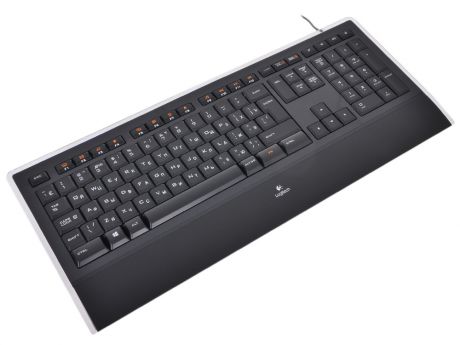Illuminated Keyboard K740 Black USB