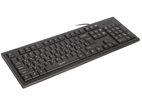Клавиатура Gembird KB-8353U-BL, USB, черный, 104 клавиши