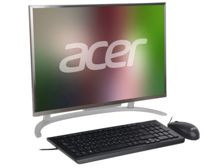 Моноблок 21.5" Acer Aspire C22-720 (DQ.B7CER.002) Pentium J3710(1.6)/4GB/1TB/21.5" 1920x1080/Intel HD405/DVD нет/WiFi/BT/Win10 Silver