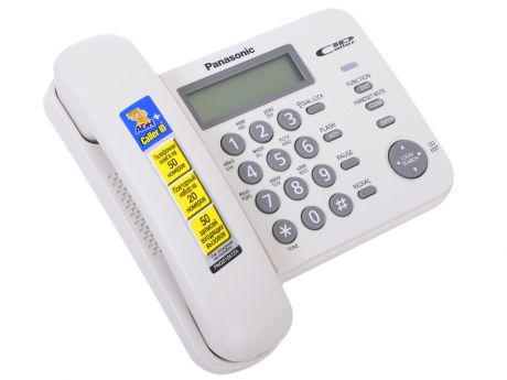 Телефон Panasonic KX-TS2356RUW