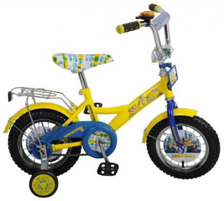 Велосипед двухколёсный Навигатор Миньоны, KITE-тип,желт/синий ВН12092